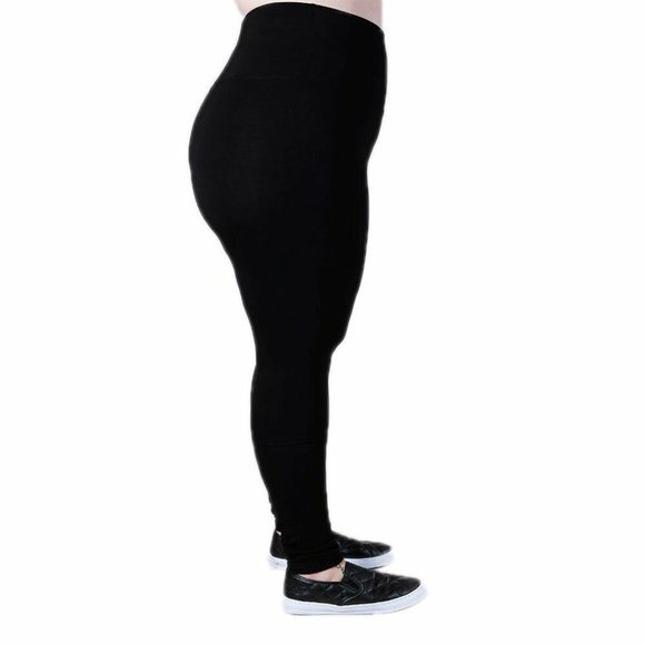 2 Pack-Women's Plus Size -Leggings Stretch-Thick and  Heavy -Size 2X/3X- - Picture 6 of 6